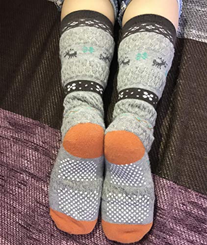 Cottock Toddler Boy Non Skid Socks Knee High Cotton with Grips, Baby Boys Anti-skid Socks (12-36 Months, 6 Pairs) - Image 4