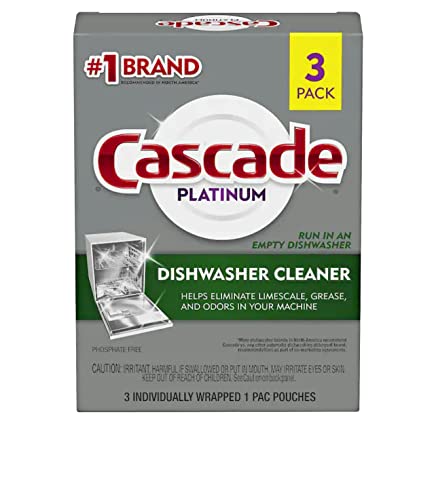Cascade Platinum Dishwasher Cleaner, 3 count - Image 5