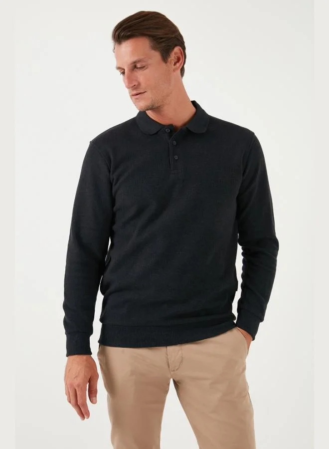 Buratti  Buratti Cotton Blend Regular Fit 2-Pack Polo Collar Sweater Men's POLO COLLAR SWEATER 456223S2 for Men | Best Price UAE