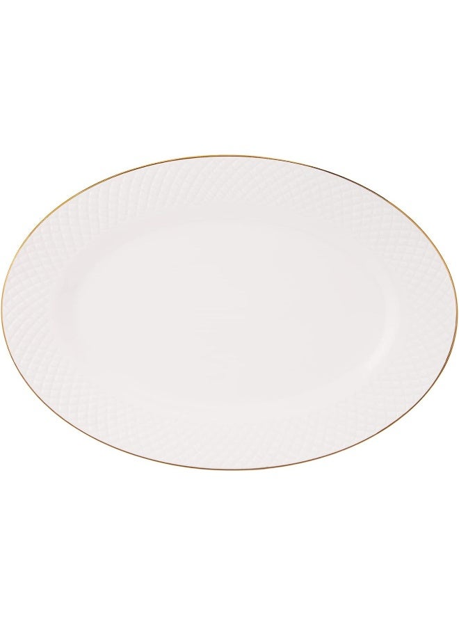 AKDC Ceramic Oval Plate - Image 1
