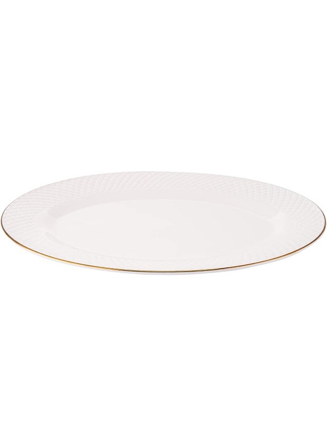 AKDC Ceramic Oval Plate - Image 2