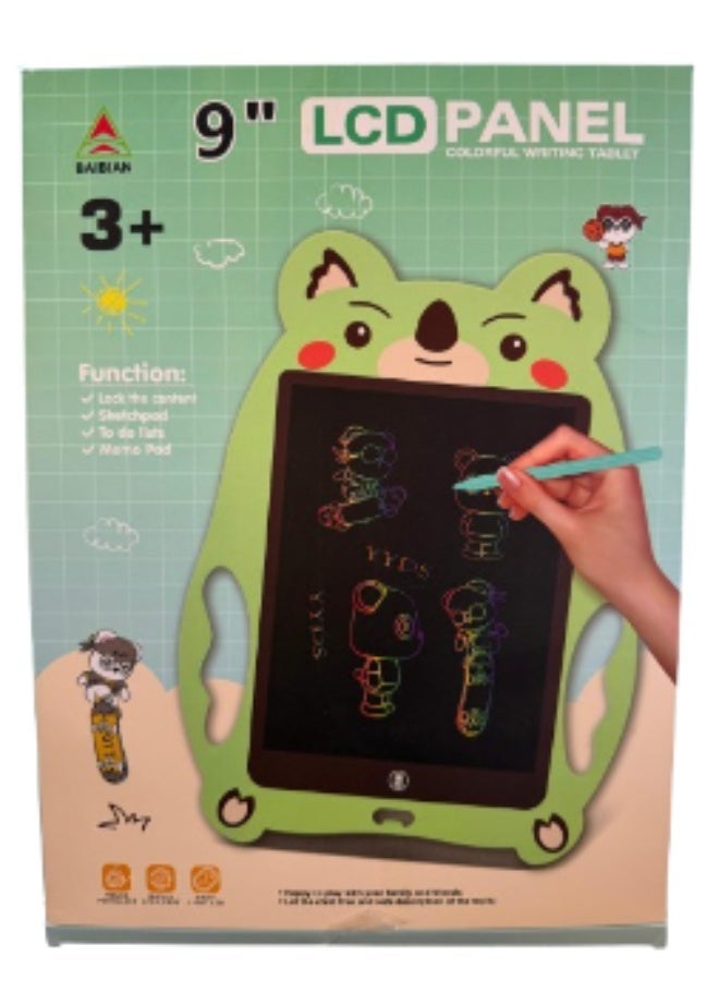 لوحة كتابة LCD قابلة للمسح وإعادة الاستخدام، لوحة رسم إلكترونية مقاس 10 بوصات، لوحة رسم للأطفال، لوحة رسم إلكترونية للبالغين والأطفال من عمر 3 سنوات فما فوق - Image 1