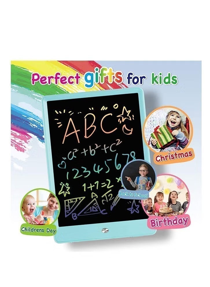 لوحة كتابة LCD قابلة للمسح وإعادة الاستخدام، لوحة رسم إلكترونية مقاس 10 بوصات، لوحة رسم للأطفال، لوحة رسم إلكترونية للبالغين والأطفال من عمر 3 سنوات فما فوق - Image 5