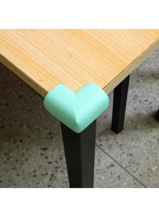 Soft Foam Corner and Edge Protector for Kids, Long Corner Guard, Child Safe Desk Protector, Light Green Corner Guard  - Image 4