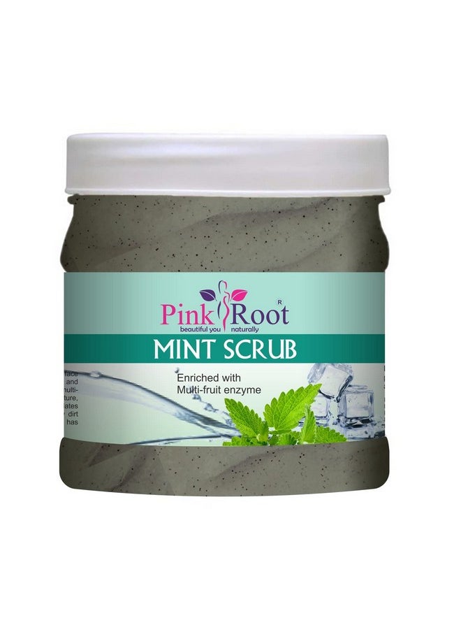 Pink Root - Pink Root Mint Scrub 500gm with Strawberry Scrub 500gm - Image 1
