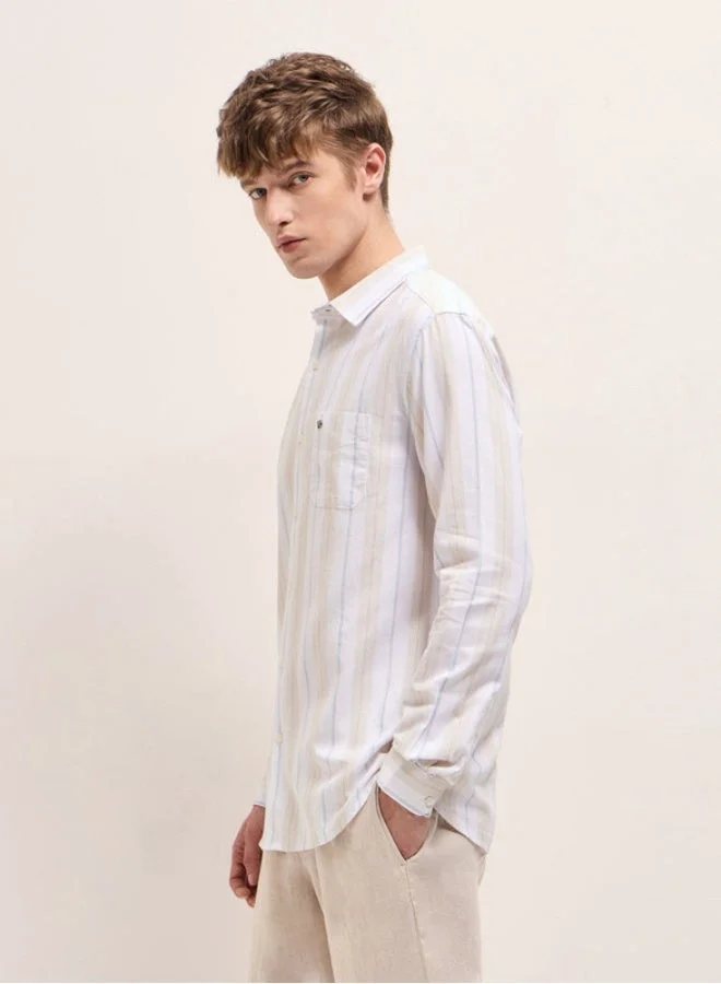 THE BEAR HOUSE  Men's Shirt for Casual and Formal Wear | Classic Button-Down Style for Office, Daily Use, Travel, Events & All-Season Outfits | Versatile & Stylish Wardrobe Essential for Every Occasion for Men | Best Price UAE