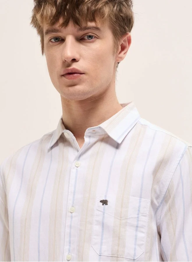 THE BEAR HOUSE  Men's Shirt for Casual and Formal Wear | Classic Button-Down Style for Office, Daily Use, Travel, Events & All-Season Outfits | Versatile & Stylish Wardrobe Essential for Every Occasion for Men | Best Price UAE