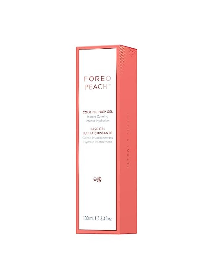 FOREO PEACH Cooling Prep Gel Laser Hair Removal Calming Hydrating 17 plant extracts HA Panthenol Painfree Hair Removal During Treatment Post IPL Care 33 floz - Image 3