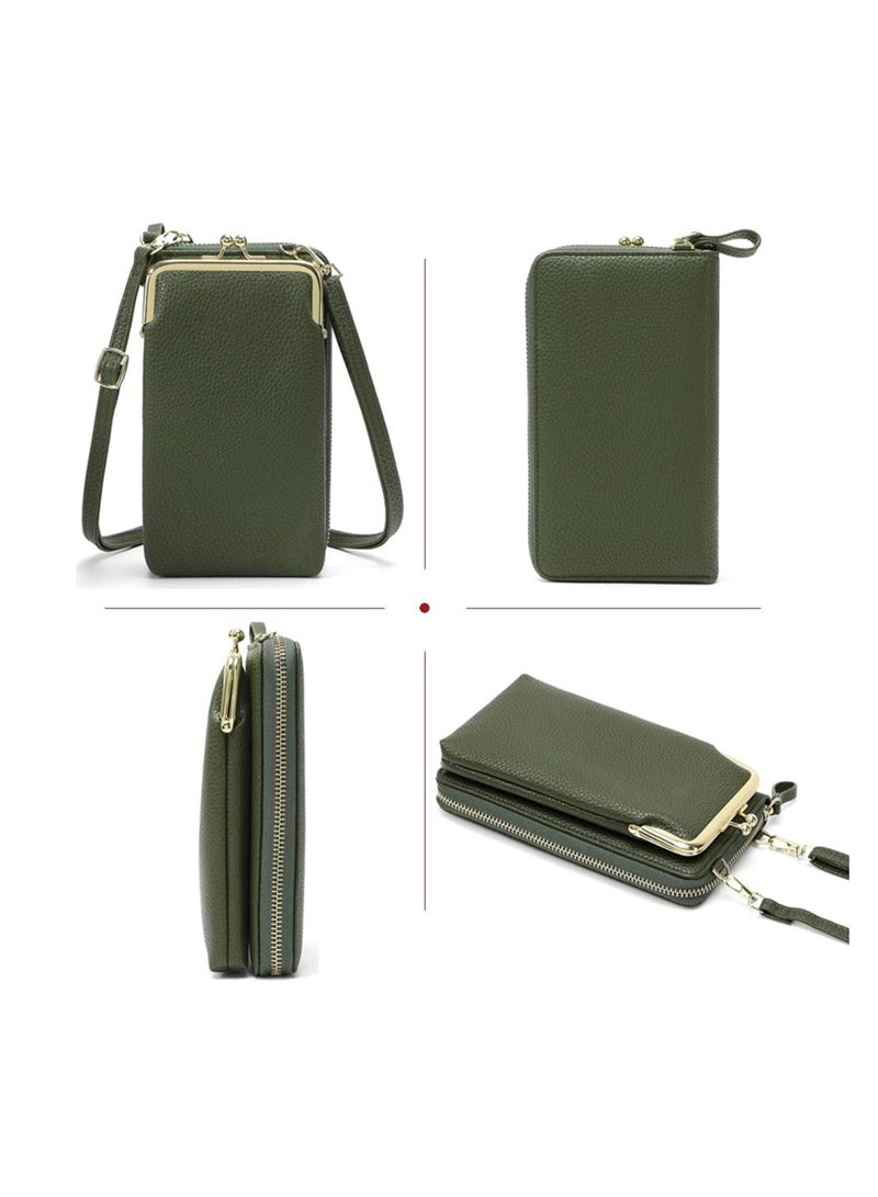 KASTWAVE Small Crossbody Phone Bag for Women with Credit Card Slots - Image 3
