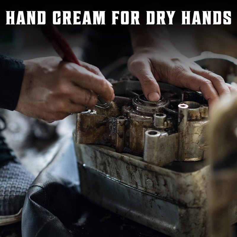 Viking Revolution Men's Hand Cream - Repair Cream for Dry, Cracked Hands - Aloe Vera Treatment with Vitamin E (3.5oz) - Image 4