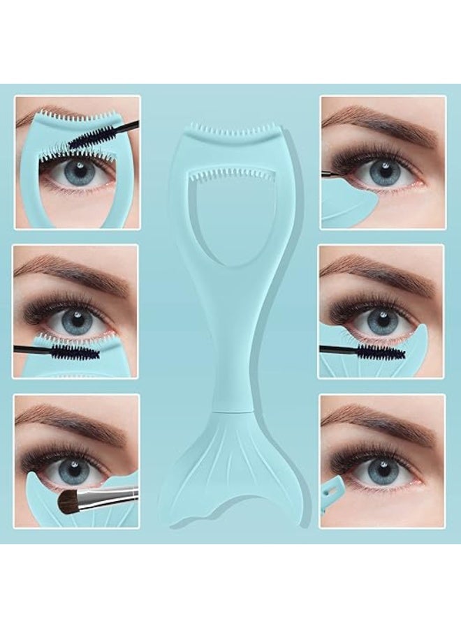 False Eyelash Applicator - Mascara Applicator Protector with Silicone Clip Design, Reusable Makeup Aid for Perfect Lashes and Eyeliner Applicator - Image 4