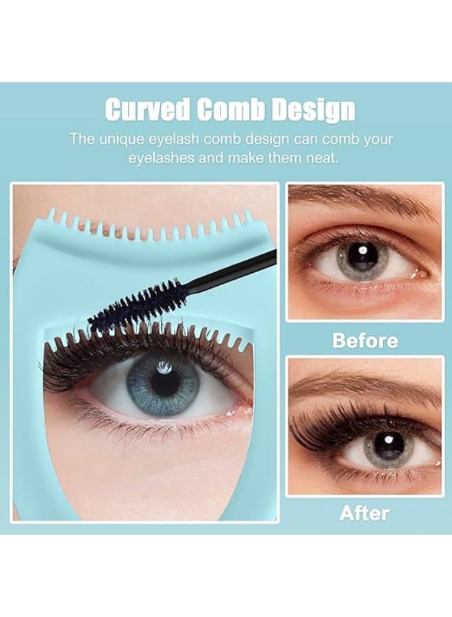 False Eyelash Applicator - Mascara Applicator Protector with Silicone Clip Design, Reusable Makeup Aid for Perfect Lashes and Eyeliner Applicator - Image 5