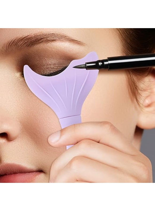 False Eyelash Applicator - Mascara Applicator Protector with Silicone Clip Design, Reusable Makeup Aid for Perfect Lashes and Eyeliner Applicator - Image 1