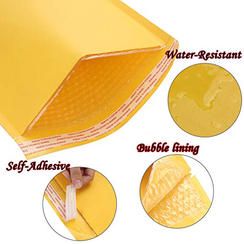 Acrux7 Bubble Mailers 10x13 Inch - 25 Pack Mailing Envelopes Bubble Padded - Self Seal Padded Envelopes for Shipping and Packaging, Safely Ship Books - Image 3