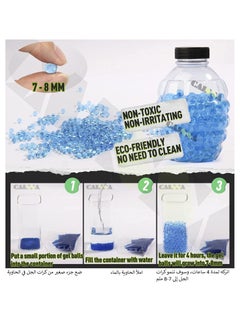 Generic Electric Gun Mini AK47 Blaster Gel Water with 1000 Eco-Friendly Crystal Balls  - Image 2