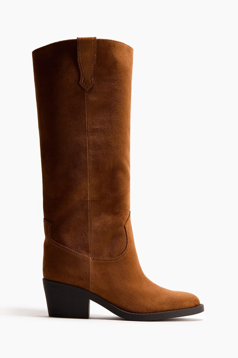 H&M Knee-high cowboy boots