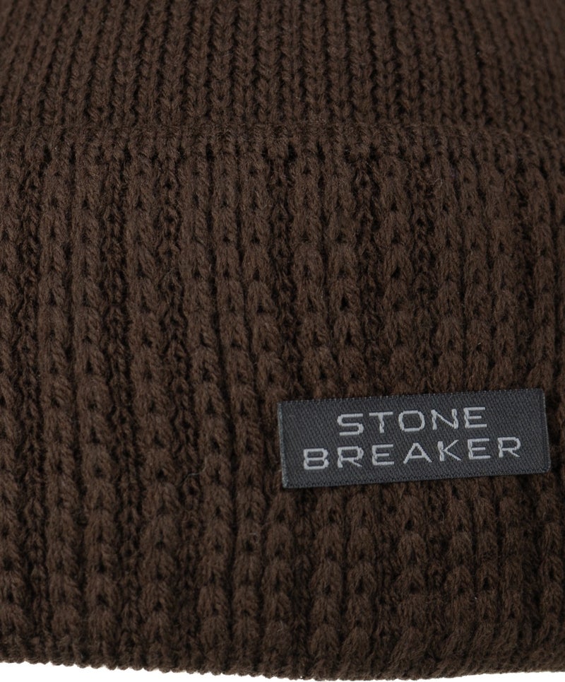 Ottoland Men's Winter Thick Beanie Cotton Folded Stone Model Keeps Warm Flexible Windproof  - Image 4