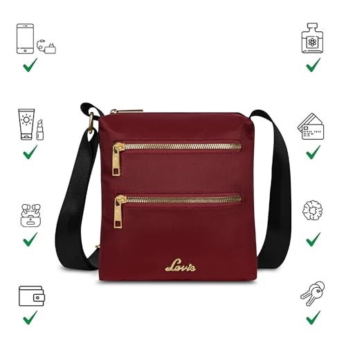 Lavie Women's Miko Cross Body Sling Bag | Ladies Purse Handbag | Gift for Women - Image 5