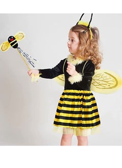 Furtey Parties Cosplay Costumes For Kids Girls Boys Children Dress-up Skirt Fairy Butterfly Wing Bee Ladybug Headband Gift  - Image 1