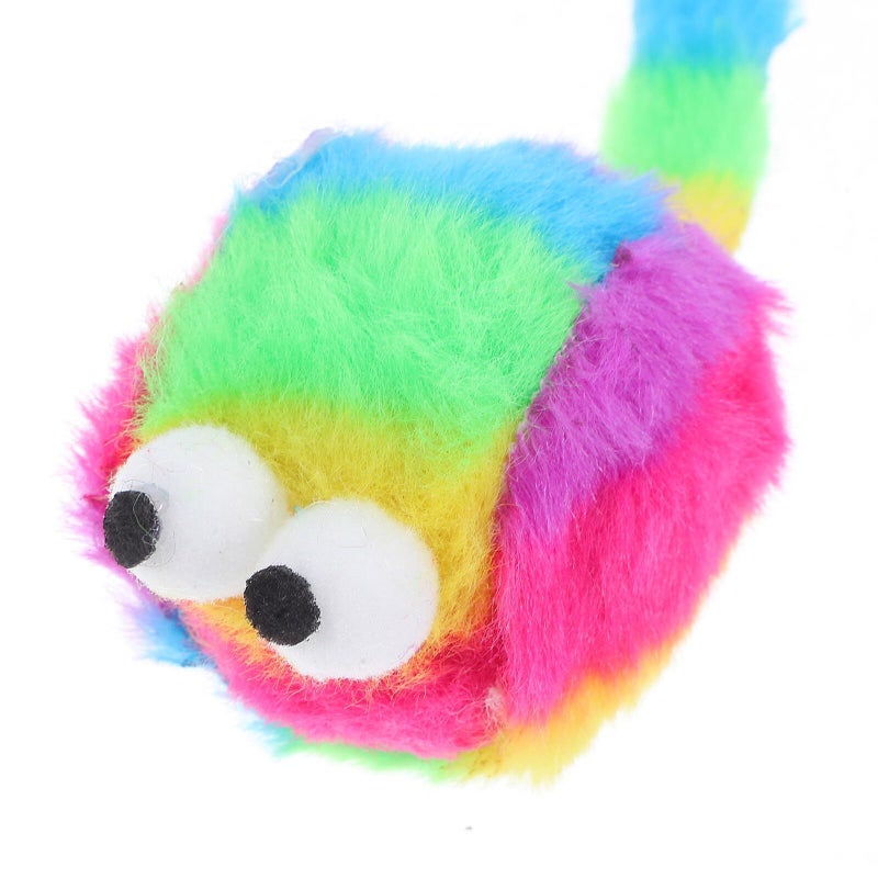 6 Plush Stuffed Mice Toy Set For Cat Kitten Hunting Training Interactive Play Chew Fun Indoor Activities Soft Fuzzy Mouse Pet Toy - Image 4
