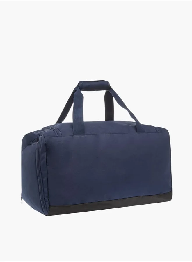 كابا Men Logo Print Duffel Bag with Handles and Zip Closure