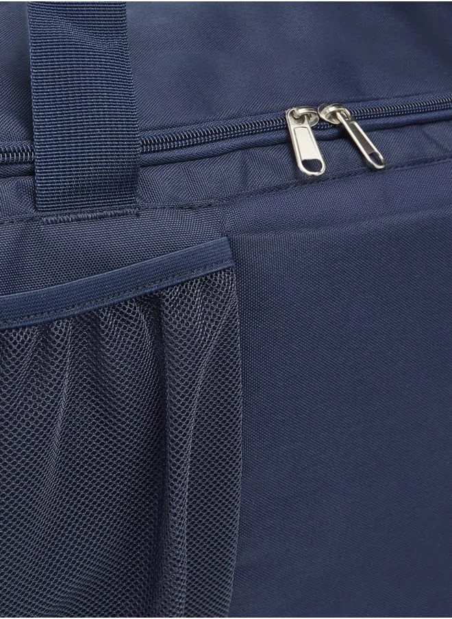 كابا Men Logo Print Duffel Bag with Handles and Zip Closure
