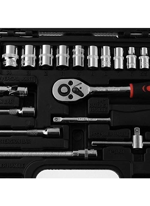 ORIGINAL MART - ORIGINAL MART Socket Set 46 Pieces Spanner Socket Set 14 Car Repair Tool Ratchet Wrench Set Hand Tool - Image 1