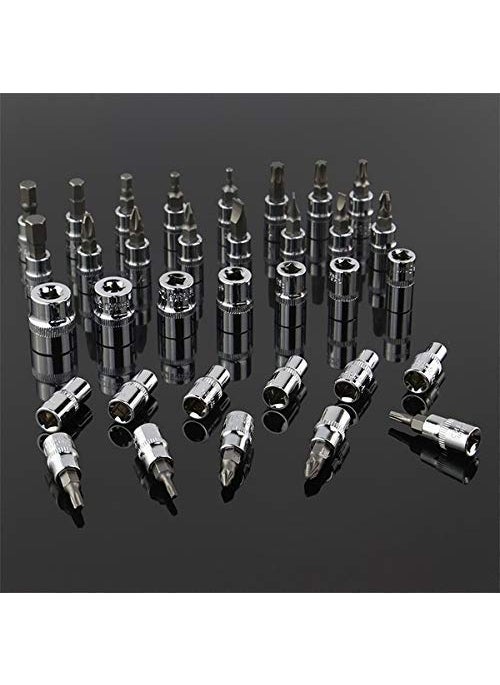ORIGINAL MART - ORIGINAL MART Socket Set 46 Pieces Spanner Socket Set 14 Car Repair Tool Ratchet Wrench Set Hand Tool - Image 1