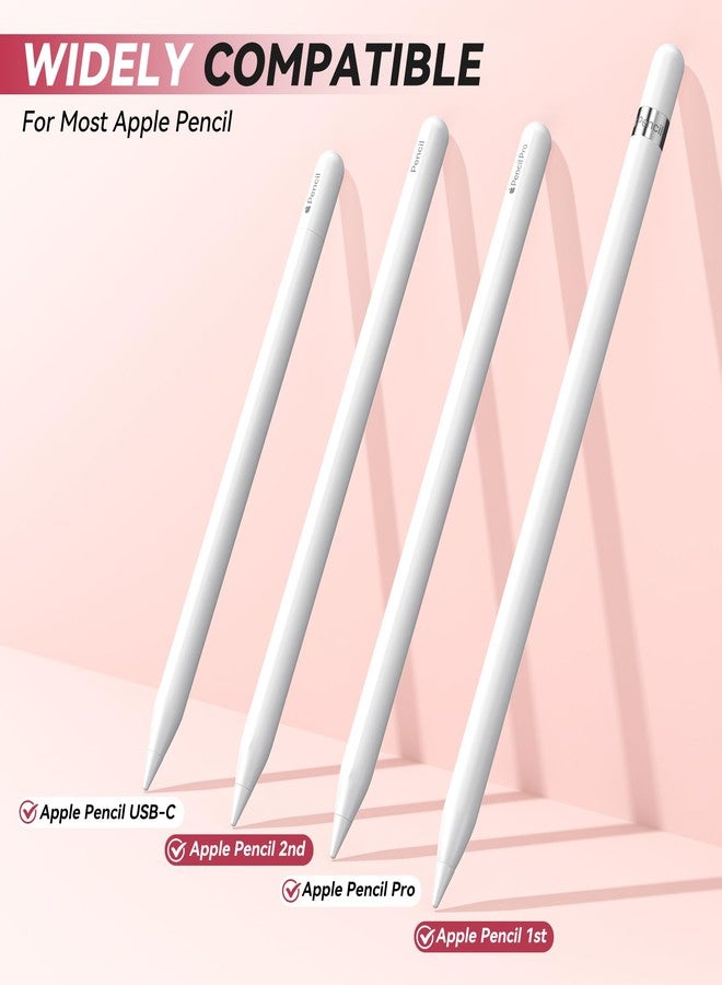 Blissleaf 6 Pack Replacement Tips for Apple Pencil, Needle Pencil Tips with Case, No Wear Out Apple Pencil Tips for Apple Pencil 2nd Gen/1st Gen/USB C/Pencil Pro, IPad Pro Pencil Sets (Pink) - Image 3