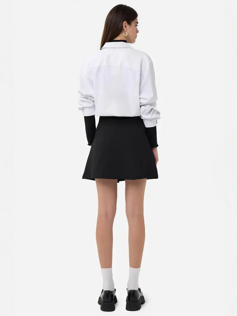 HICCUP Bow Detailed Mini Skirt