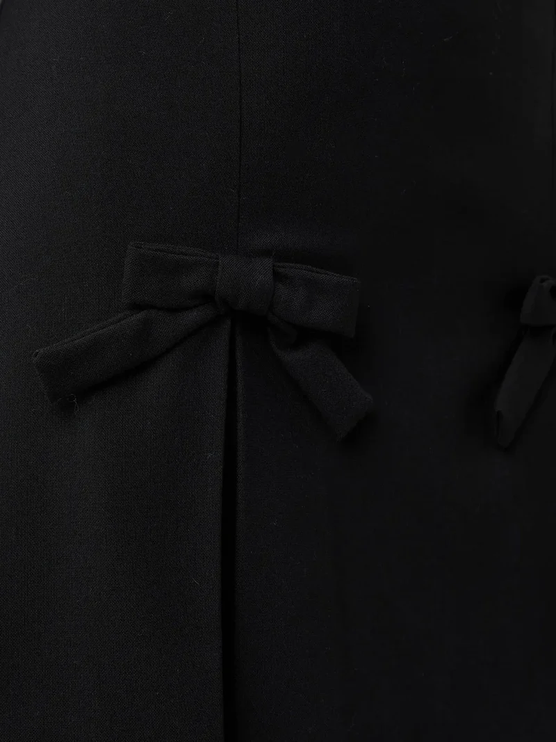 HICCUP Bow Detailed Mini Skirt