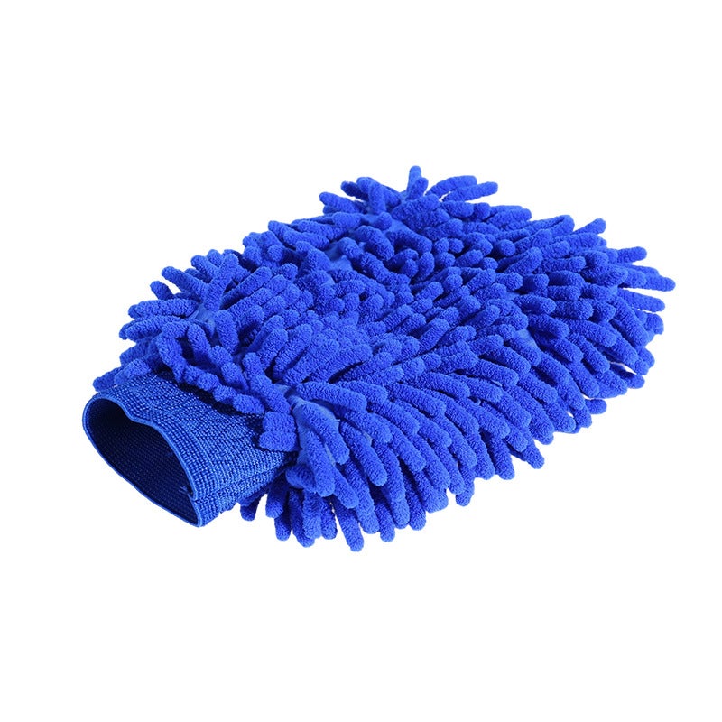 Car Wash Gloves Chenille Velvet Double-Sided Coral Cleaning Gloves Car Cleaning Tools Special Supplies Beauty Maintenance - Image 1