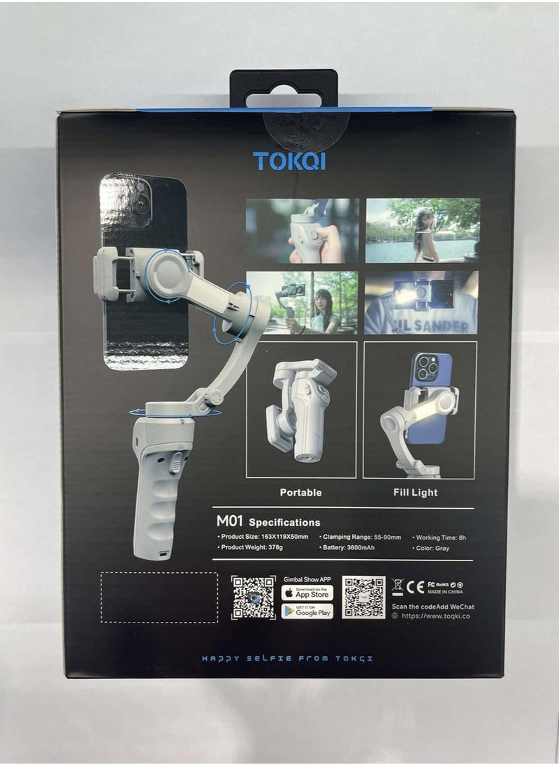 TOKQI TOKQI M01 Smart 3-Axis Professional Shooting Gimbal  - Image 5
