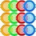 Restroma 12 Pack Kids Sand Sifter Sieve Plastic Sand Strainer Beach Toys Sifting Pan for Child Boys Girls Beach Finding Treasure Tools Party Supplies 4 Colors - Image 2