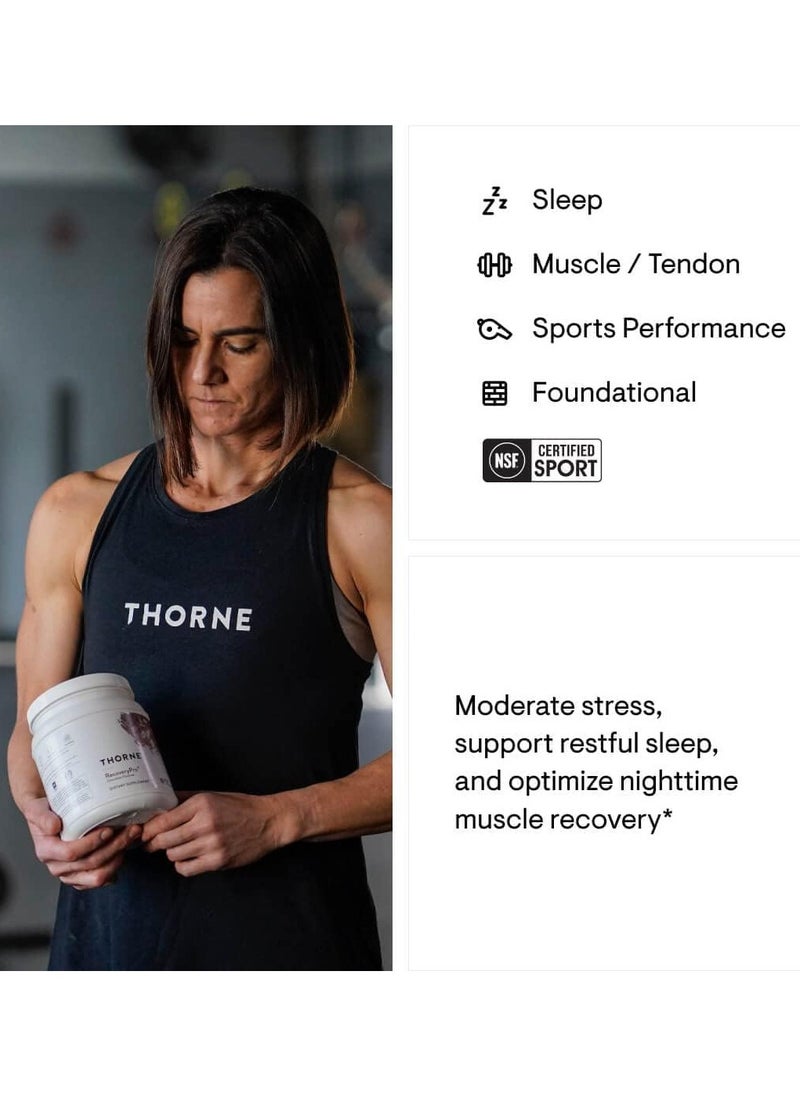 Thorne - RecoveryPro Chocolate Flavored Dietary Supplement Net WT 16.8 OZ 476 grams - Image 1