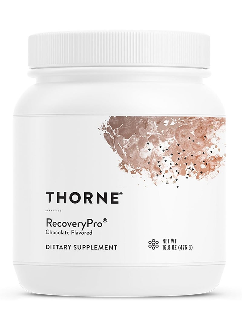 Thorne RecoveryPro - Chocolate Flavored - Dietary Supplement - Net wt 16.8 oz (476 g) - Image 1