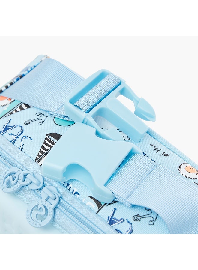 Skylar Sea Print Lunch Bag for Kids - Image 5