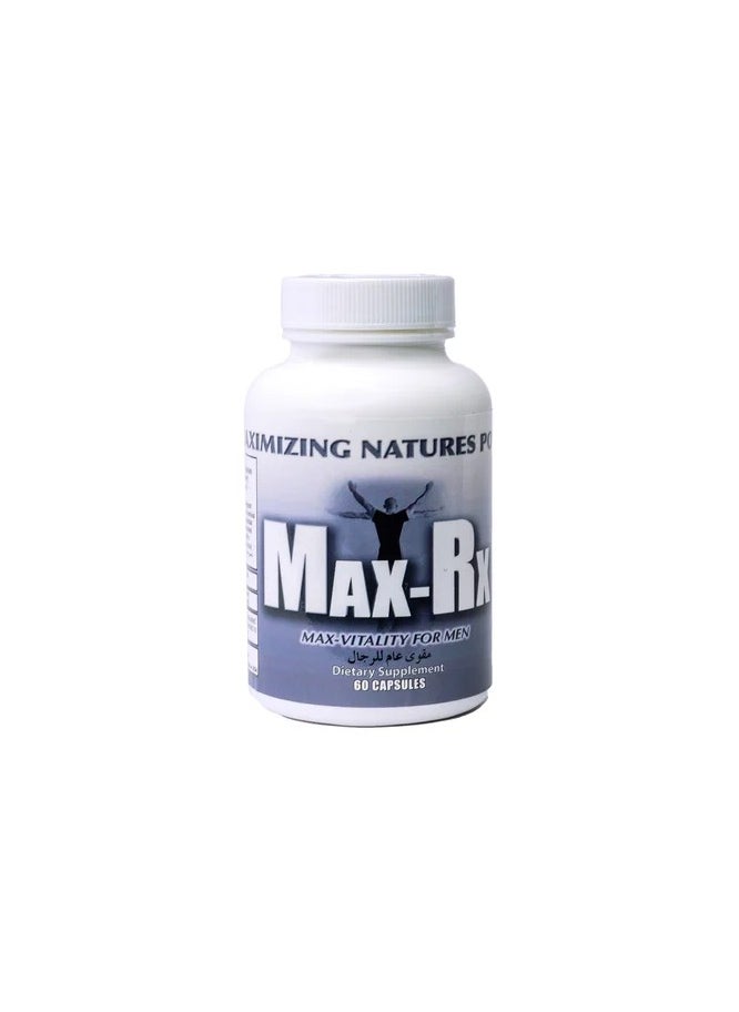 Max-Rx MAX-RX MAX-VITALITY FOR MEN 60's 