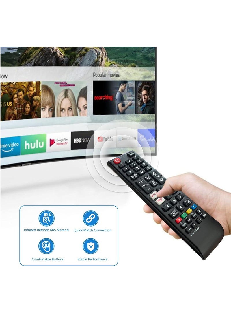 ELTRAZONE Replacement Samsung BN59-01315B Remote Control for Samsung smart TV 4K UHD HDR Crystal QLED UE Series Quantum TVs with Netflix, Rakuten Prime, Video Buttons with Battery - Image 4