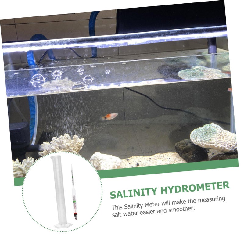 Aquarium Salinity Tester Set Accurate Water Salimeter for Fish Tank Environments - Image 5