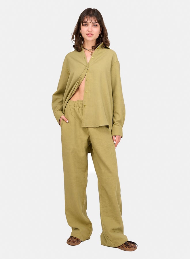 Clue Relaxed Elegance Tencel Shirt  - Image 4