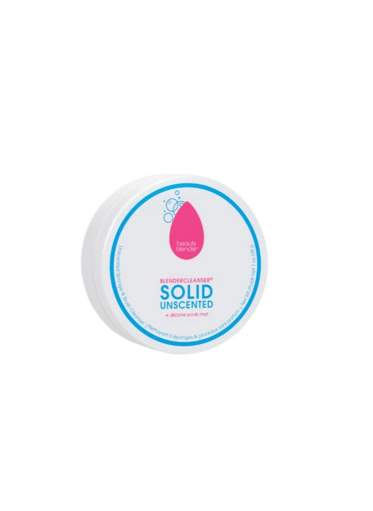 beautyblender Beautyblender® | Blendercleanser® Solid Unscented Makeup Sponge & Brush Cleanser + Silicone Scrub Mat | Professional Cleansing Tool, Makeup Sponge Cleaner, Vegan & Cruelty Free, Made in USA  - Image 2