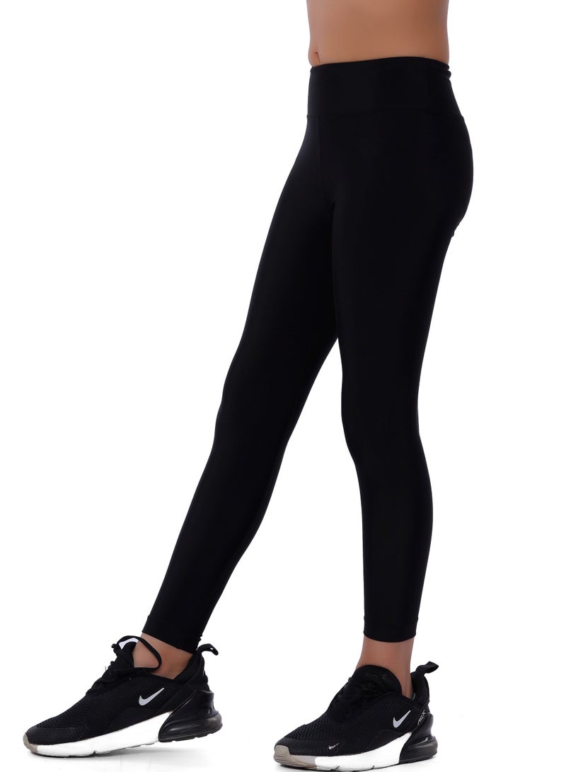 ANJA Girls' Black Seamless Leggings – Sculpt Design - Image 3