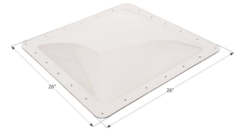 ICON 01856 RV Skylight SL2222-22" x 22" x 4", Clear - Image 5