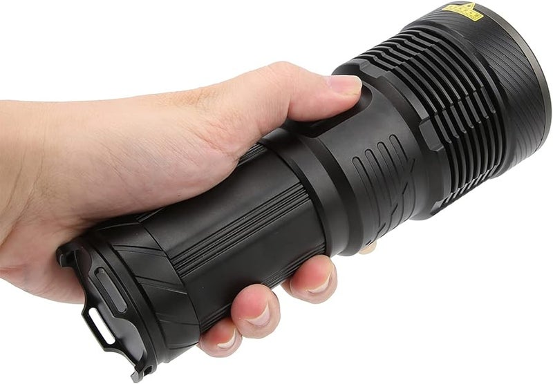 Rechargeable LED Flashlight Type C 3800 Lumen IPX5 Aluminum Alloy Power Bank for Outdoor Camping Emergency - Image 3