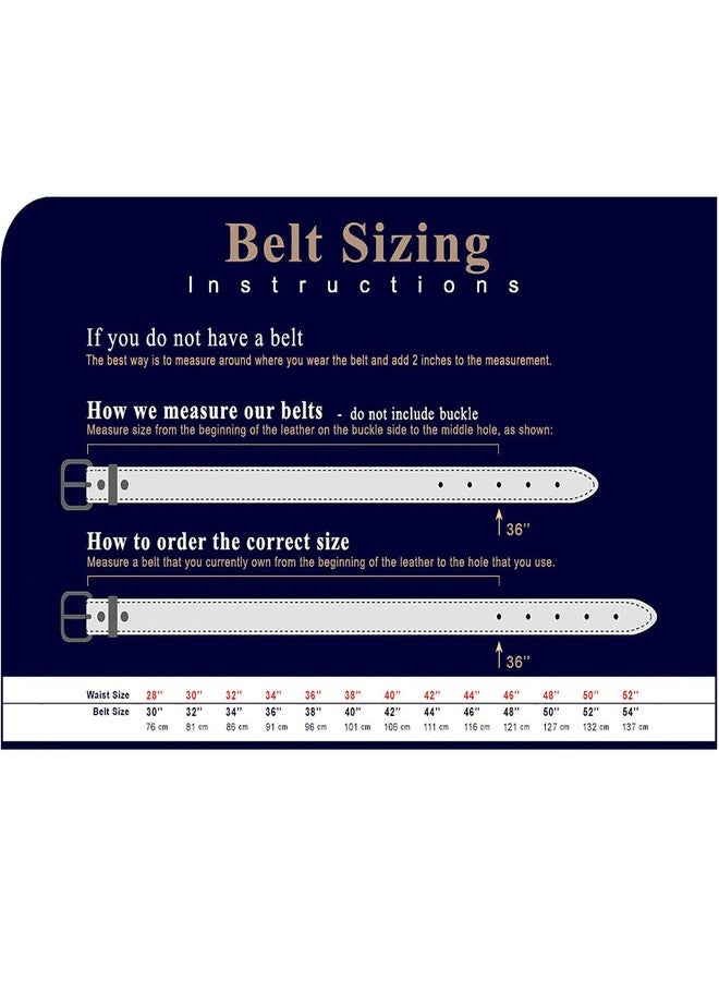 Belts.com Joseph Gold Buckle Men's Designer Leather Dress Belt 1-3/8" Wide (Alligator Brown, 36) - Image 4