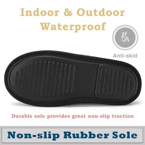 cosyone1997 Men's Slippers with Memory Foam, House Shoes for Men Indoor Outdoor, Non-Slip House Slippers Moccasin Style, Size 10-11 - Image 5