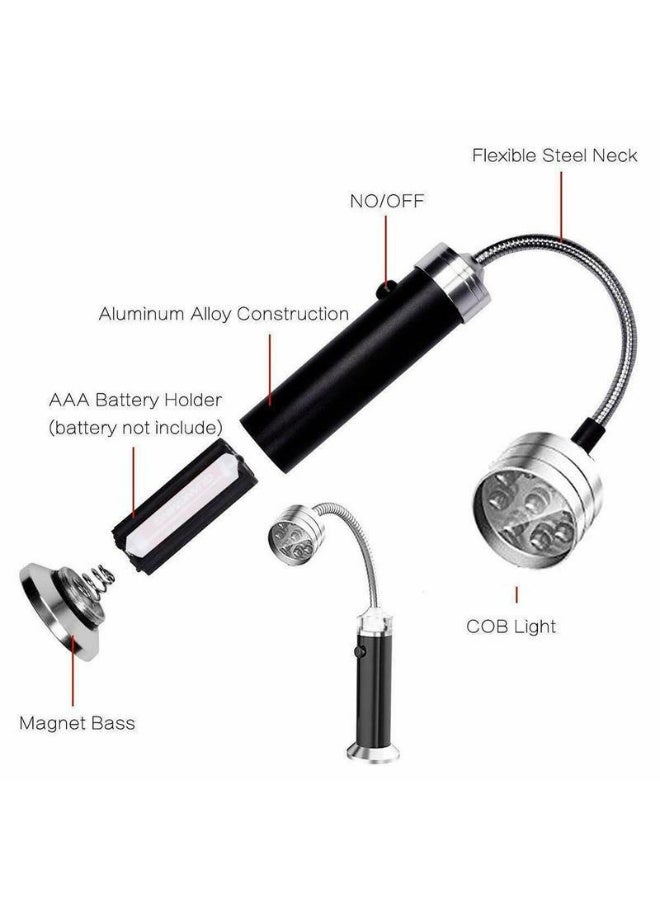 Generic Magnetic Outdoor BBQ Barbecue Grill Led Grill Lights Adjustable Flexible Led 360 Degrees Heat Resistant Gooseneck Lamps Lantern  - Image 3
