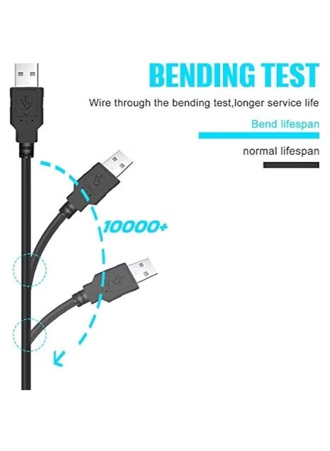 GMORO 5 in 1 USB Charger Cable Cord for Nintendo NDS Lite/Wii U/New 3DS(XL/LL),3DS(XL/LL),2DS,DSi(XL/LL),NDS/GBA SP(Gameboy Advance sp),PSP 1000 2000 3000 - Image 5