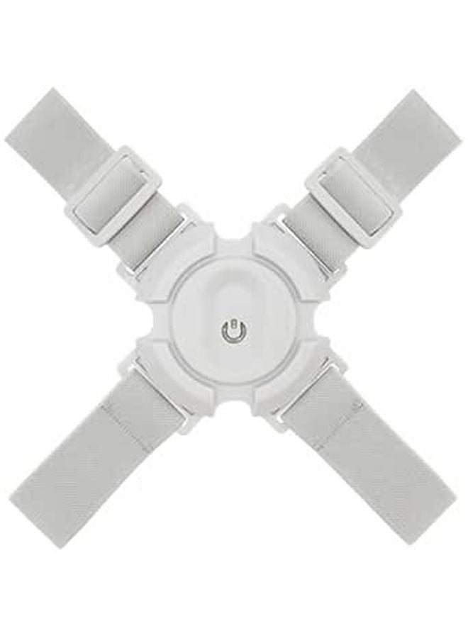 Posture Corrector Belt Intelligent Back Support For Humpback Prevention White - Image 1